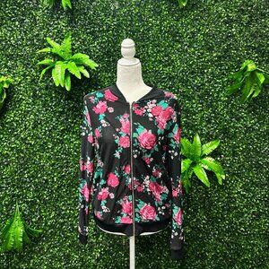 NoBo Size Large Floral light jacket